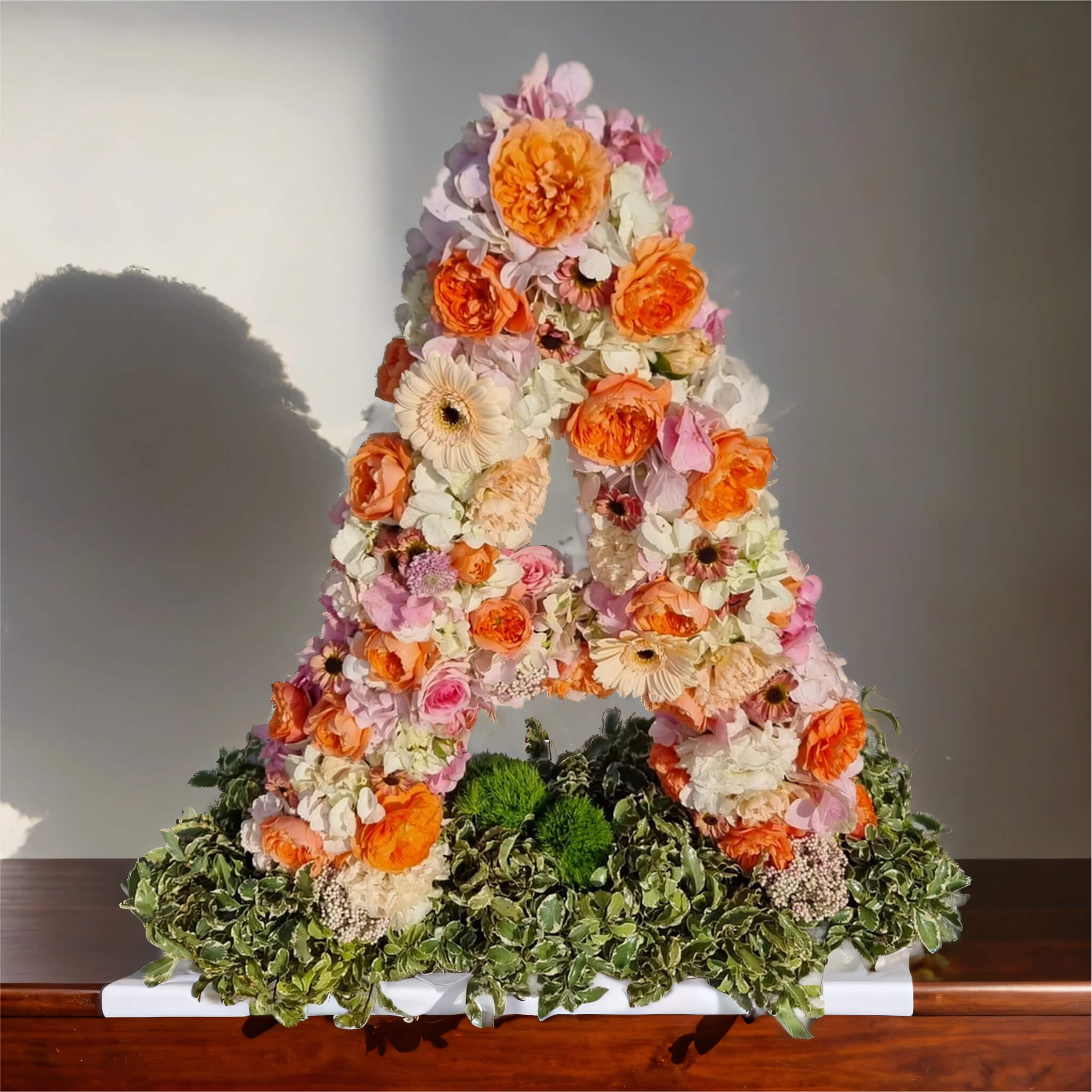 Personalized Floral Letter Arrangement