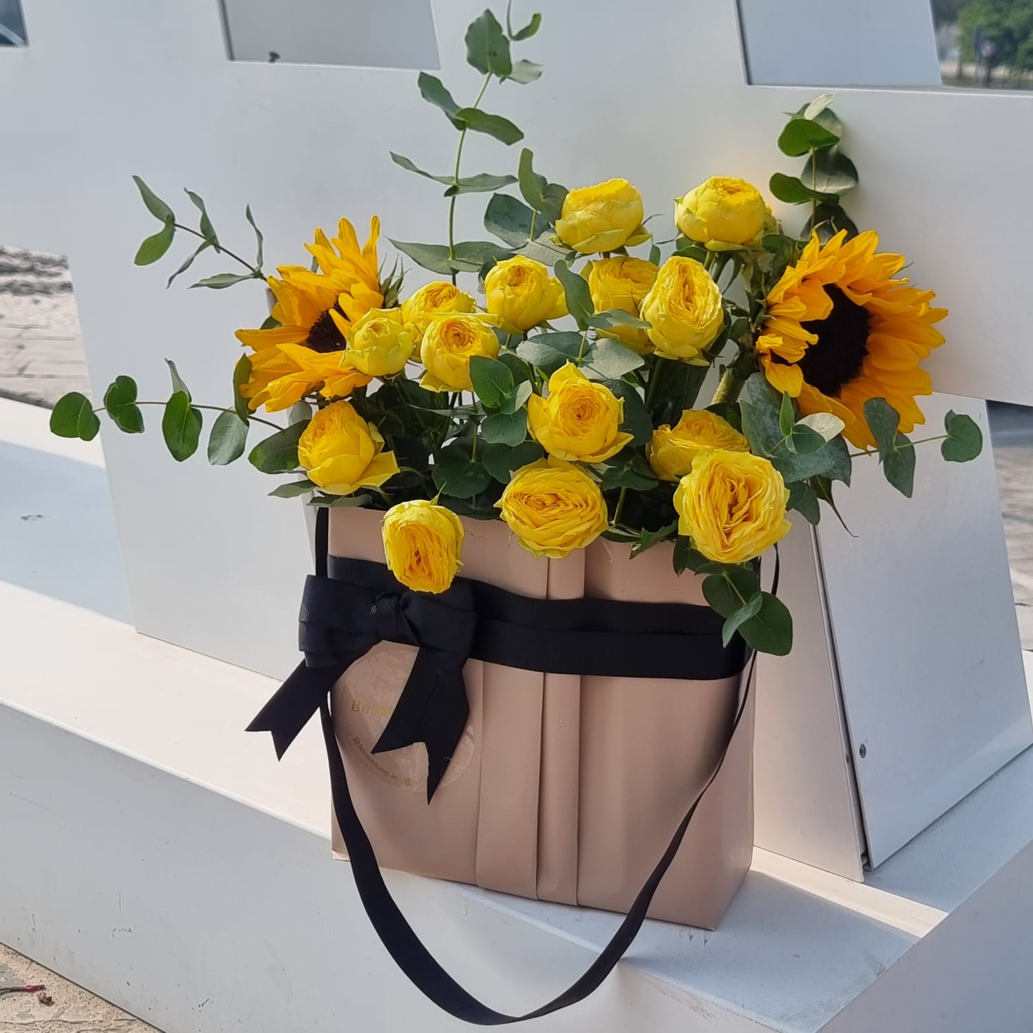 Sunlit Joy Sunflower Bouquet