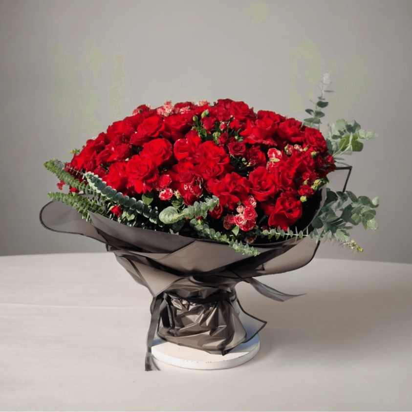Fiery Romance Bouquet