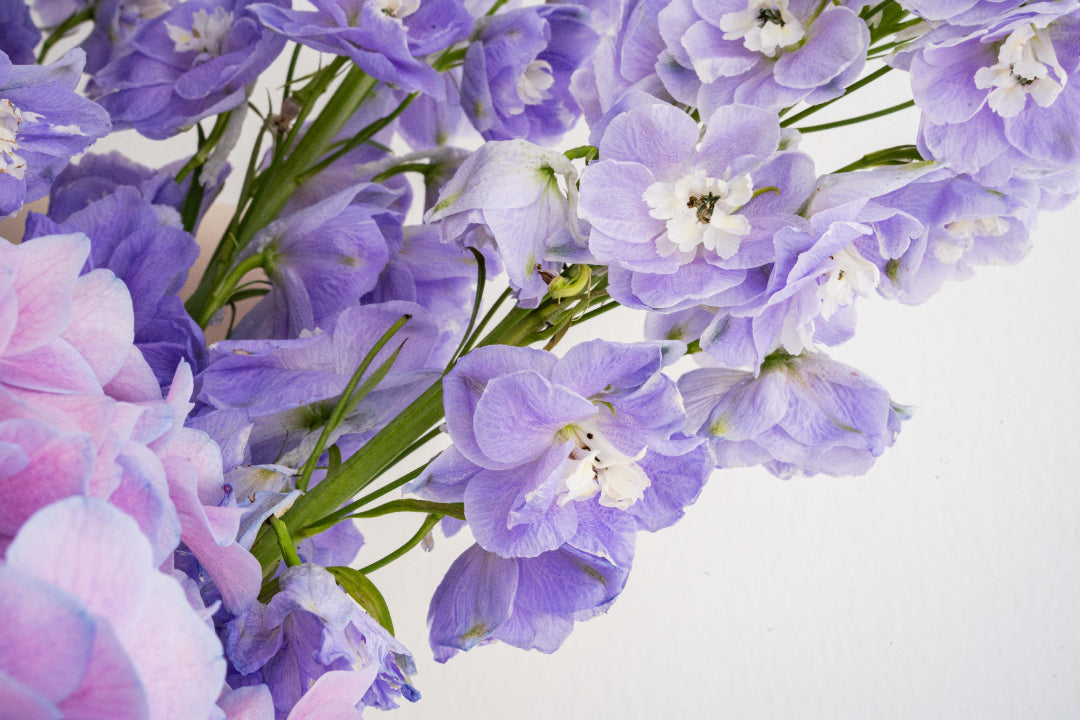 Lavender Elegance Flower Bag