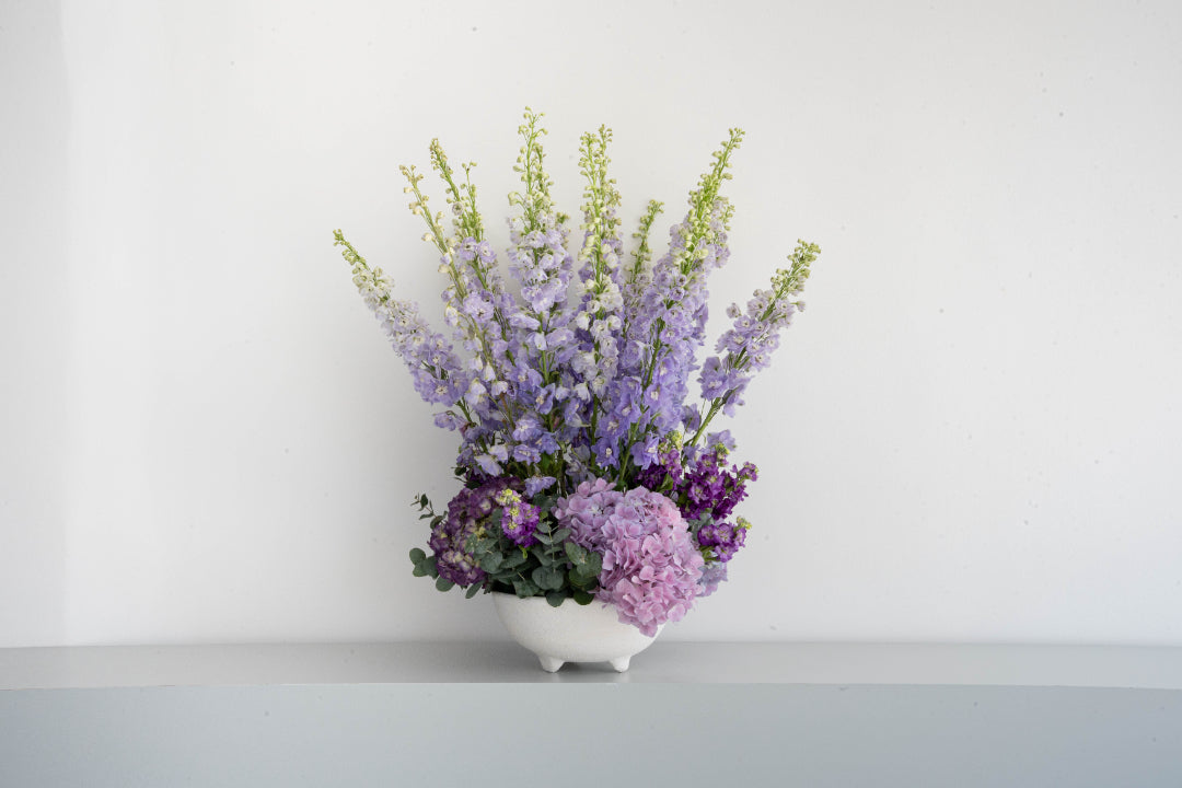 Pastel Grace Floral Vase Arrangement